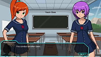 Slave Lords Of The Galaxy School Teen 18  Writing Line I will respect my teacher while wearing White sexy hot Panties attached Vibe Flash Animation Sex Fuck Game and getting huminilated for the horny teacher with showing big butt and naked legs